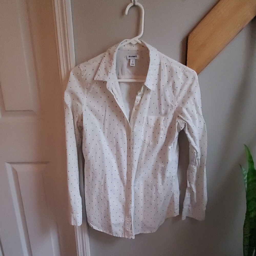 Polka Dot Dress Shirt